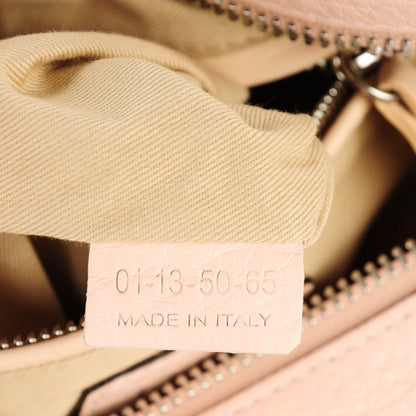 Chloe Pebbled Calfskin Medium Paraty Bliss Pink 7 of 8