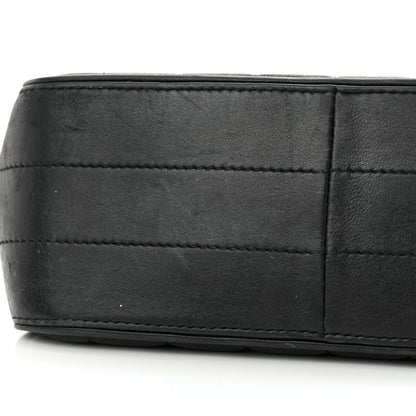 Saint Laurent Lambskin Matelasse Monogram Medium Vicky Chain Bag Black 16 of 17