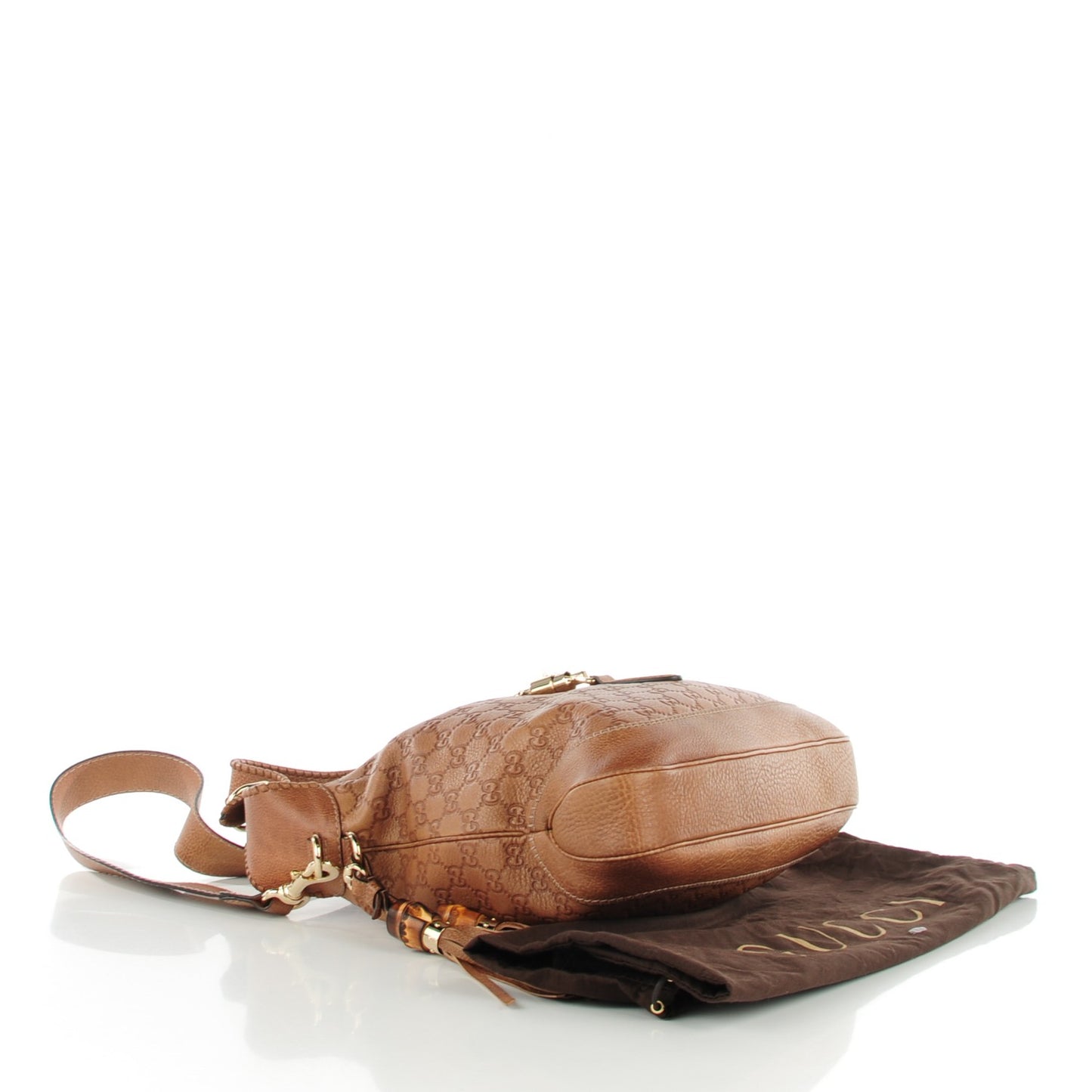 Guccissima Old Libeccio Medium New Jackie Hobo Old Naturale