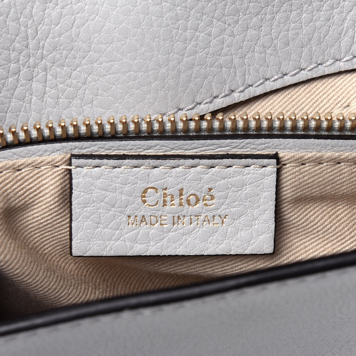 Suede Calfskin Small Faye Backpack Airy Grey