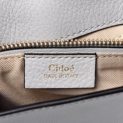 Chloe Suede Calfskin Small Faye Backpack Airy Grey 5 of 14