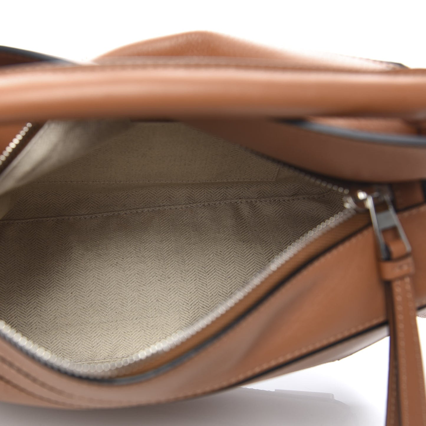 Calfskin Small Puzzle Bag Tan