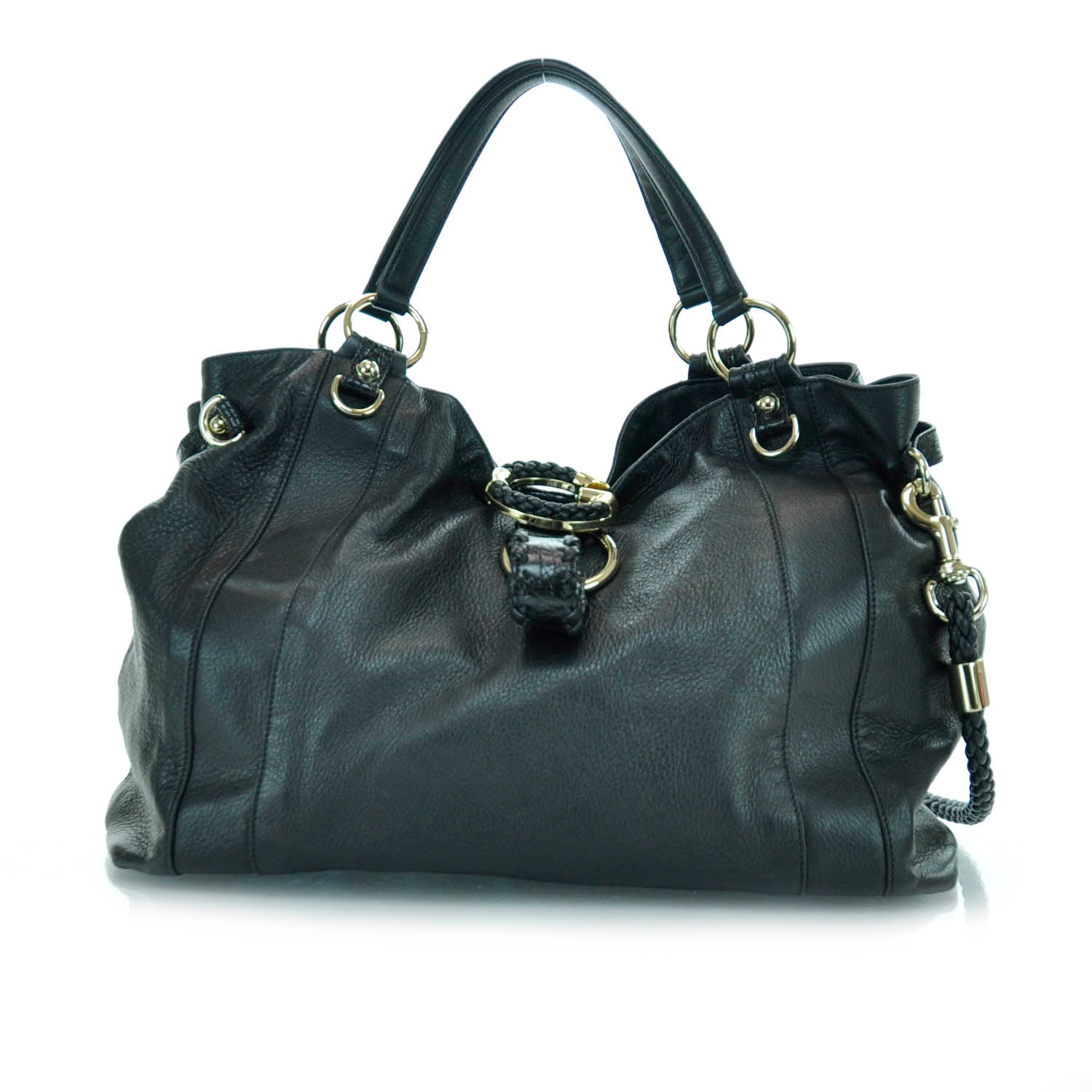 Gucci Guccissima G Wave Large Tote Black 1 of 11