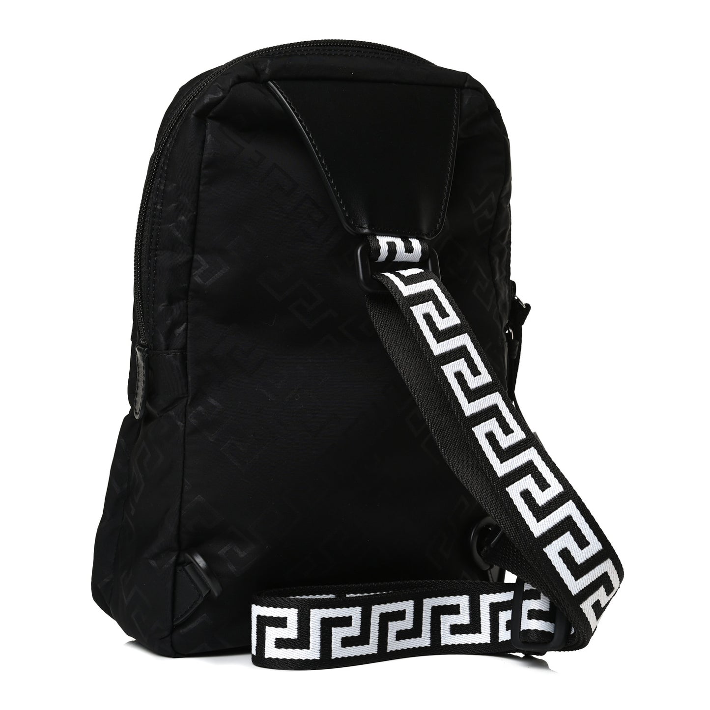Nylon Sling Bag Black