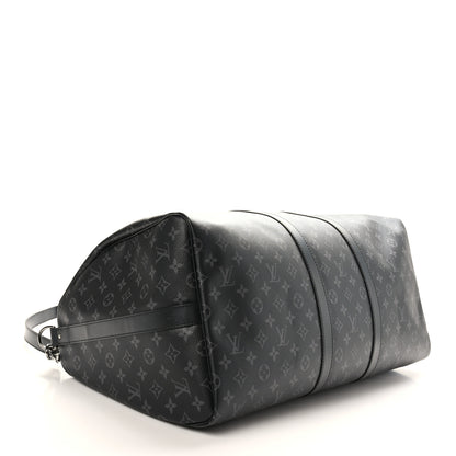 Louis Vuitton Monogram Eclipse Keepall Bandouliere 55 3 of 9