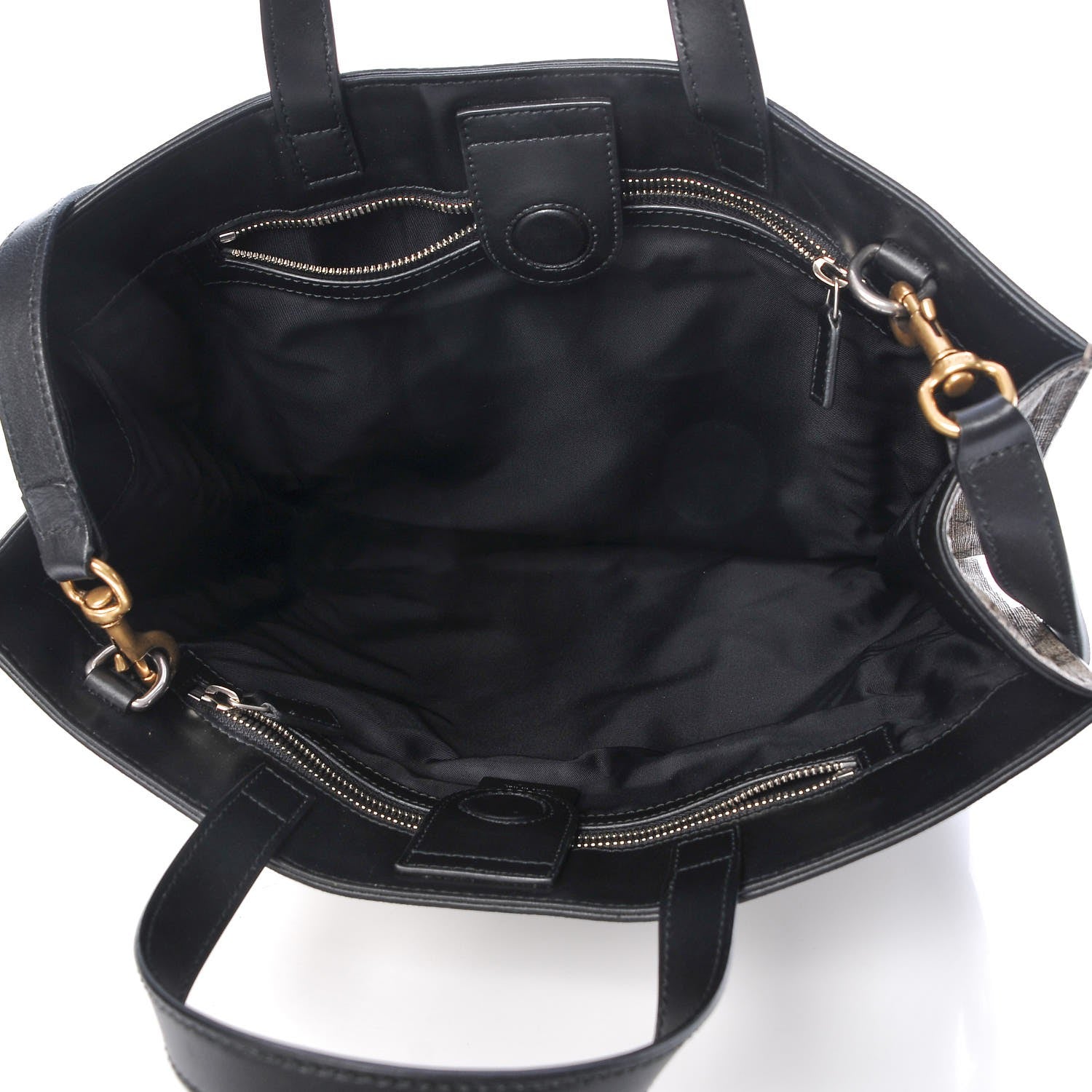 Gucci Soft GG Supreme Monogram Vertical Tote Black 5 of 9