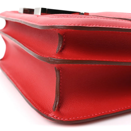 Hermes Swift Crinoline Constance 24 Rouge Casaque 10 of 10