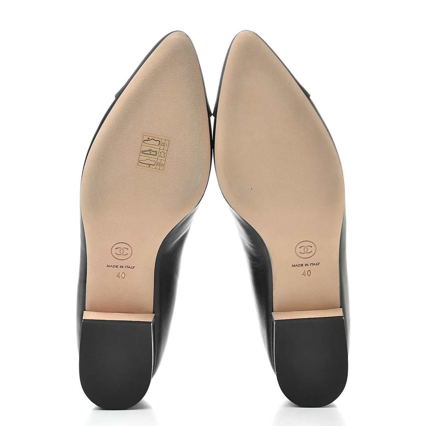 Lambskin Grosgrain Cap Toe Chain Pumps 40 Black