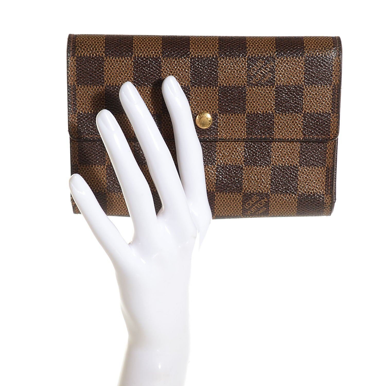 Louis Vuitton Damier Ebene Alexandra Wallet 2 of 8