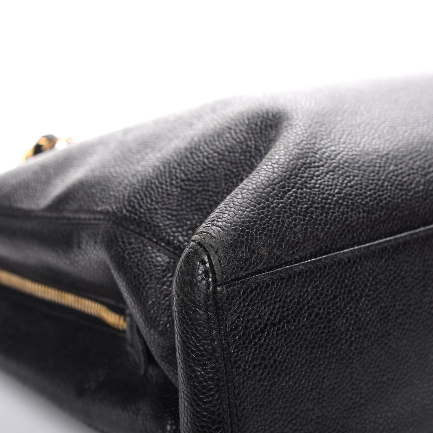 Caviar Shoulder Bag Black