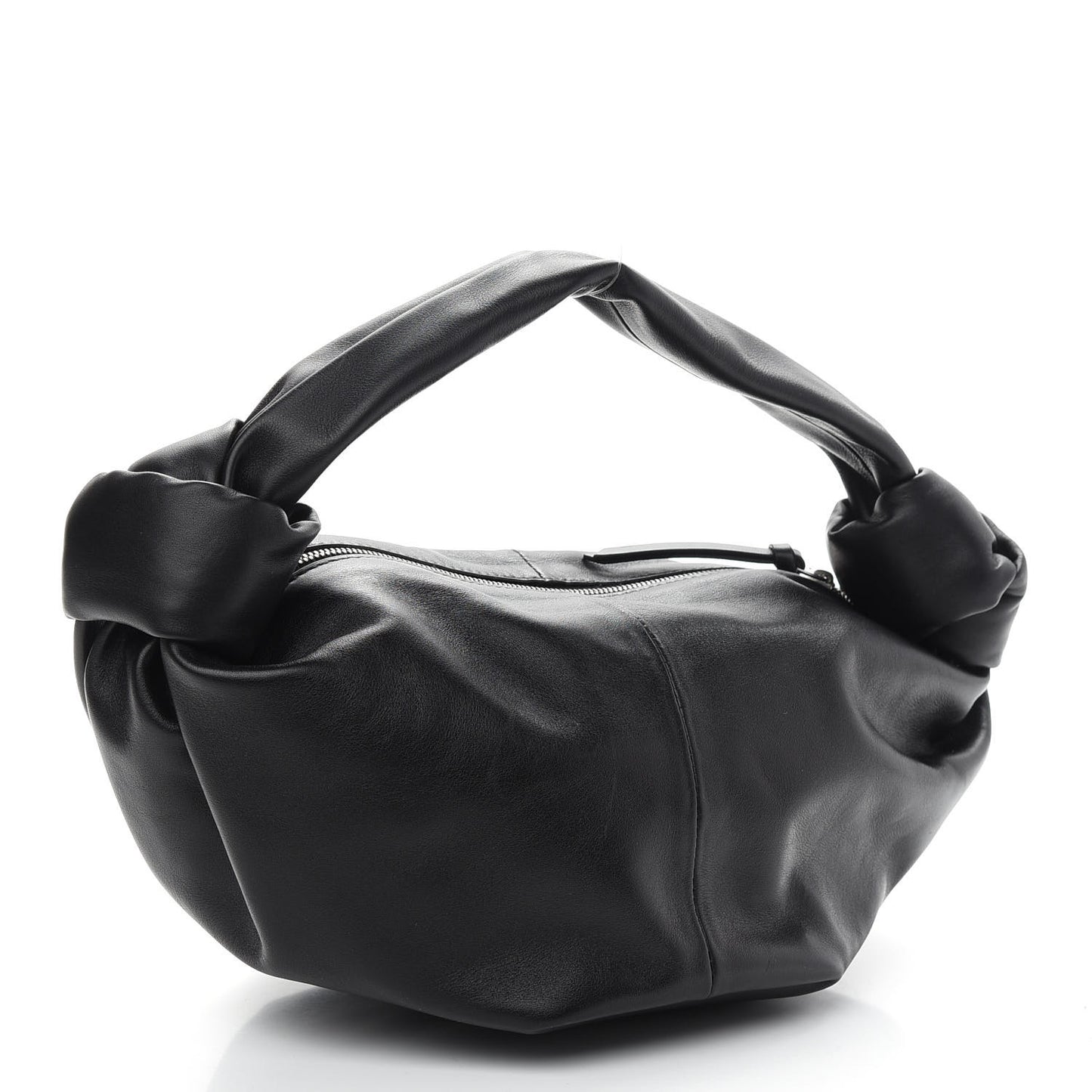 Nappa Mini Double Knot Bag Black