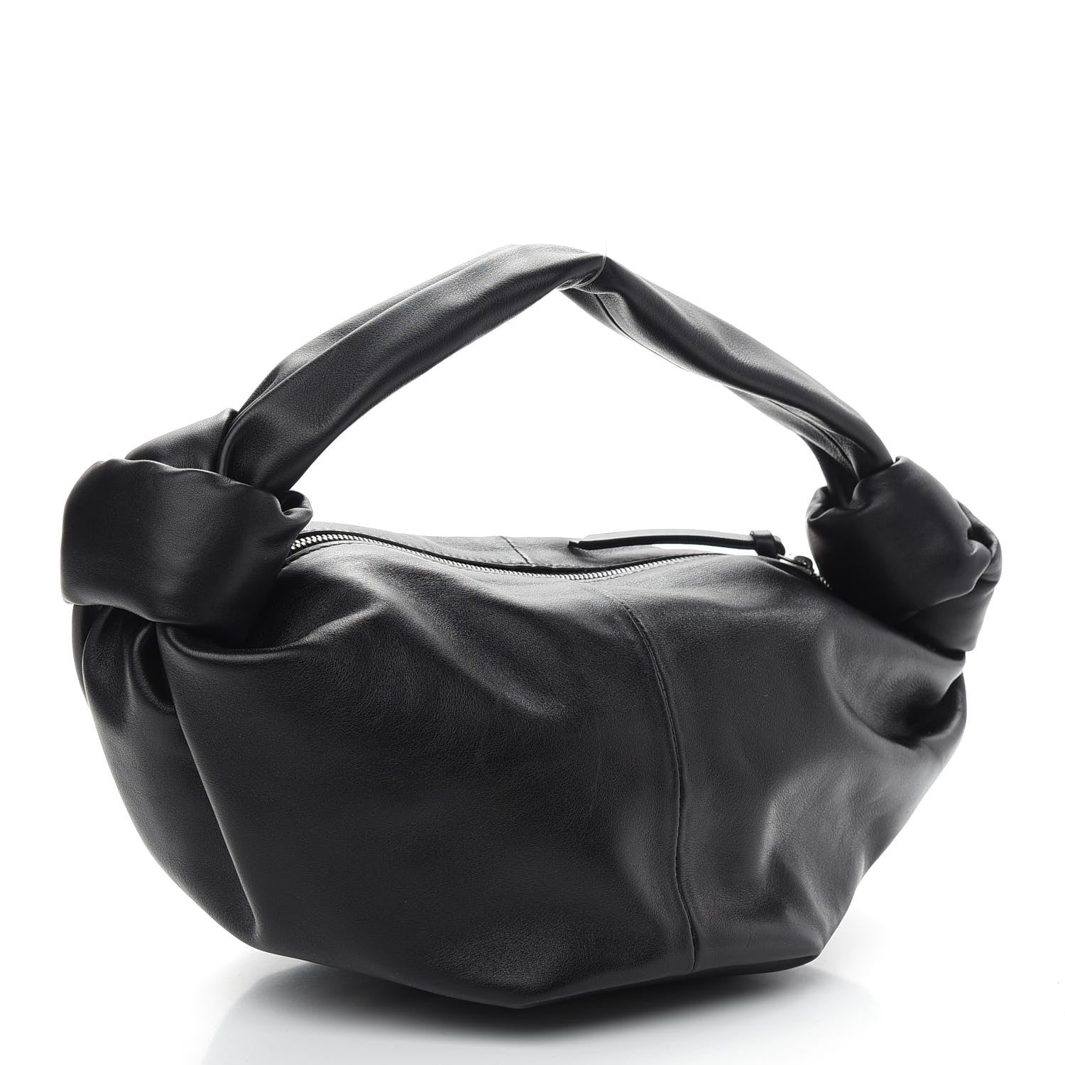 Bottega Veneta Nappa Mini Double Knot Bag Black 3 of 8