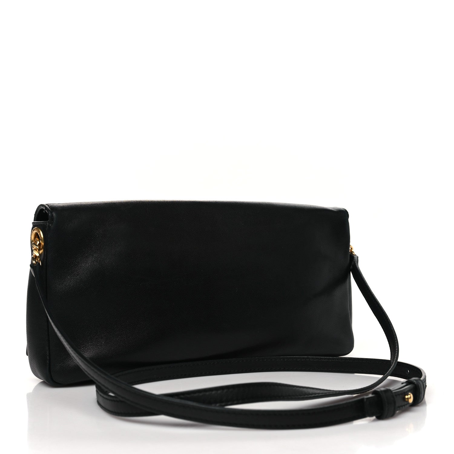 Saint Laurent Lambskin Monogram Tassel Kate 99 Black 3 of 12