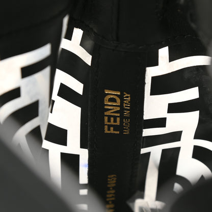 Fendi TPU FF Vitello Grace F is Fendi Grande Mon Tresor Bucket Bag Black 7 of 11