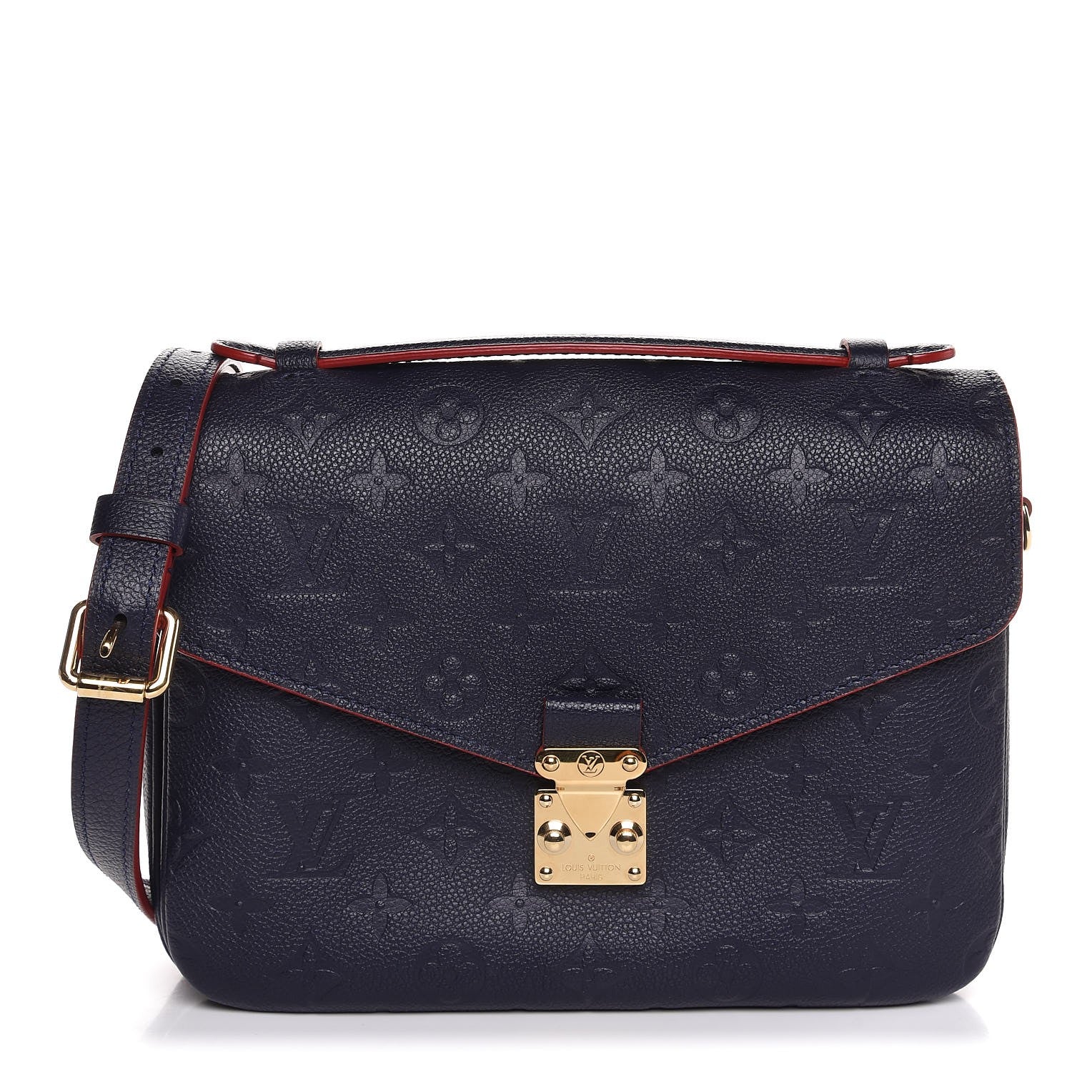 Louis Vuitton Empreinte Pochette Metis Marine Rouge 1 of 7