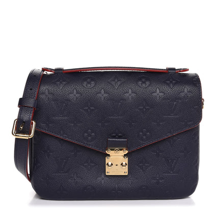 Louis Vuitton Empreinte Pochette Metis Marine Rouge 1 of 7