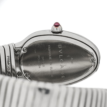 Bulgari Stainless Steel 35mm Serpenti Tubogas Double Spiral Quartz Watch 4 of 4