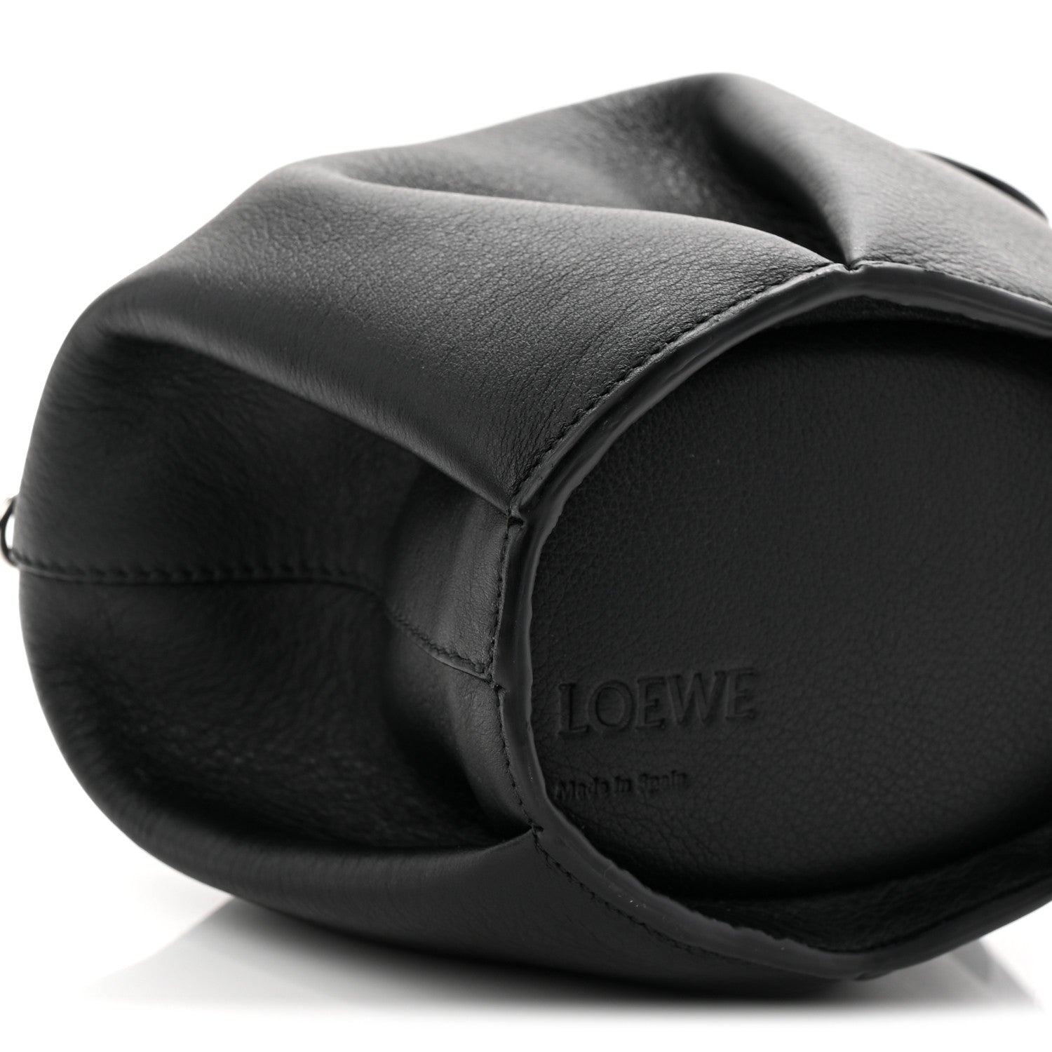 Loewe Calfskin Mini Elephant Crossbody Bag Black 9 of 10