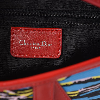 Christian Dior Canvas Bob Marley Saddle Bag Multicolor 6 of 12