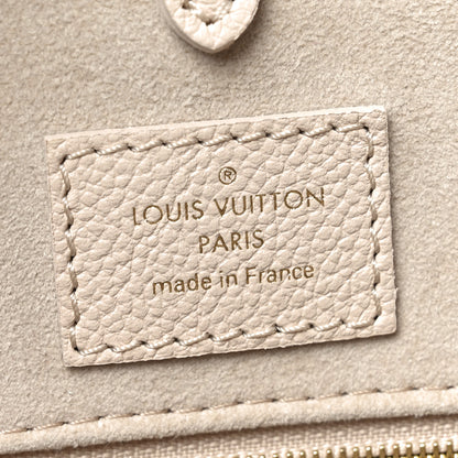Louis Vuitton Empreinte Monogram Spring In The City Onthego MM Beige Pink Yellow 6 of 9