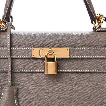 Hermes Epsom Kelly Sellier 28 Etoupe 9 of 12