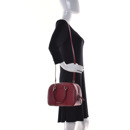 Gucci Soft Microguccissima Medium Crossbody Bag Rosso 3 of 11