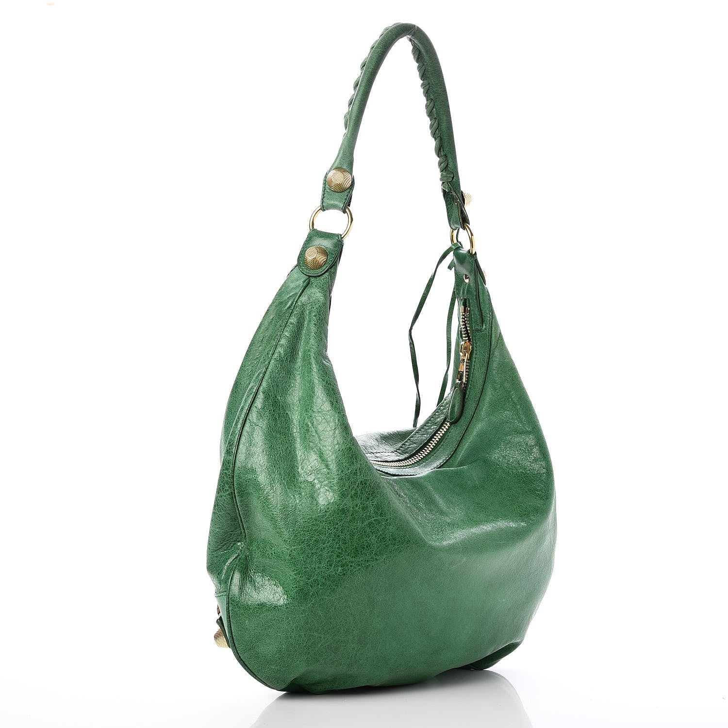 Balenciaga Chevre Giant 21 Gold Hardware Hobo Vert Gazon 3 of 7