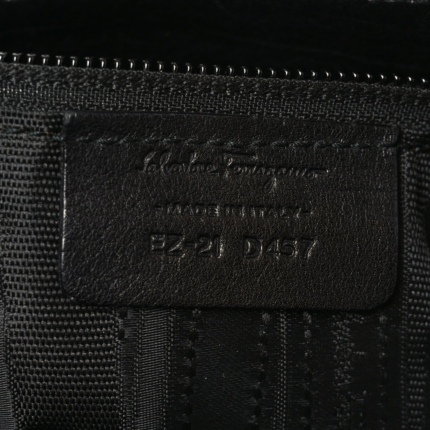 Calfskin Chain Tote Black