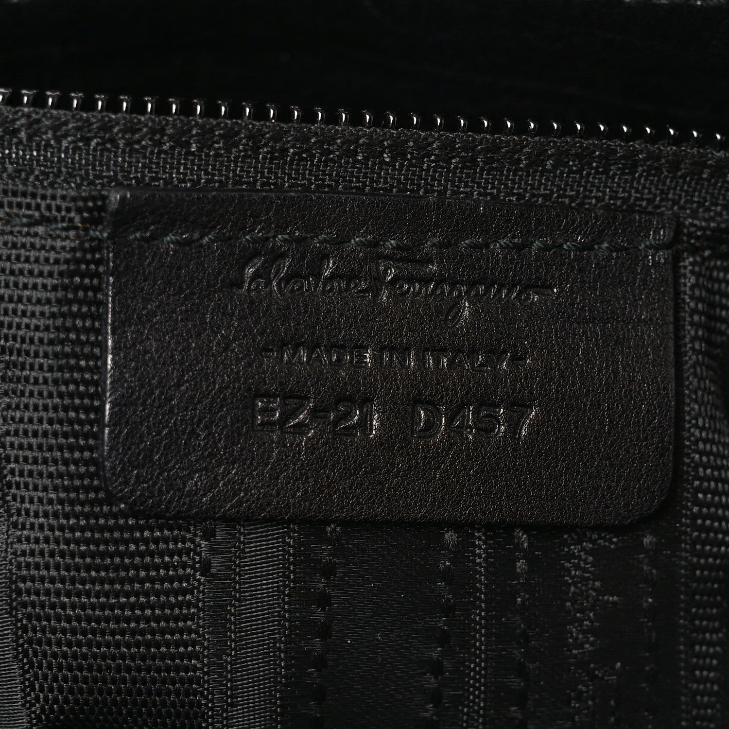 Salvatore Ferragamo Calfskin Chain Tote Black 7 of 10