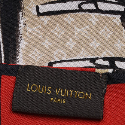 Louis Vuitton Silk Monogram Trunks Bandeau Brown 3 of 5