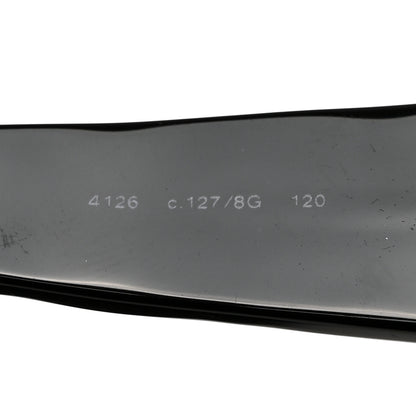 Chanel Acetate Quilted Shield Sunglasses 4126 Black Gray 5 of 7