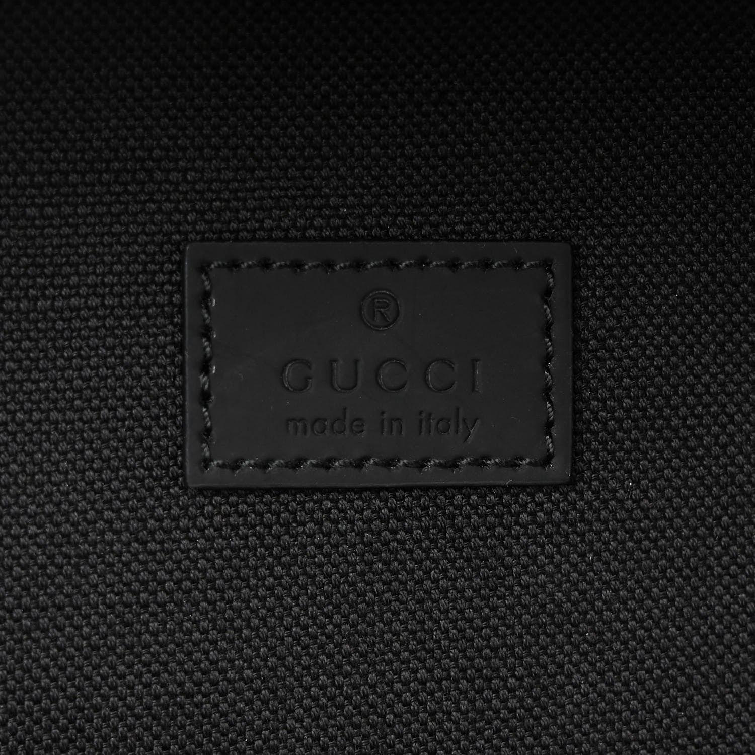 Gucci Rubber GG Backpack Black 7 of 11