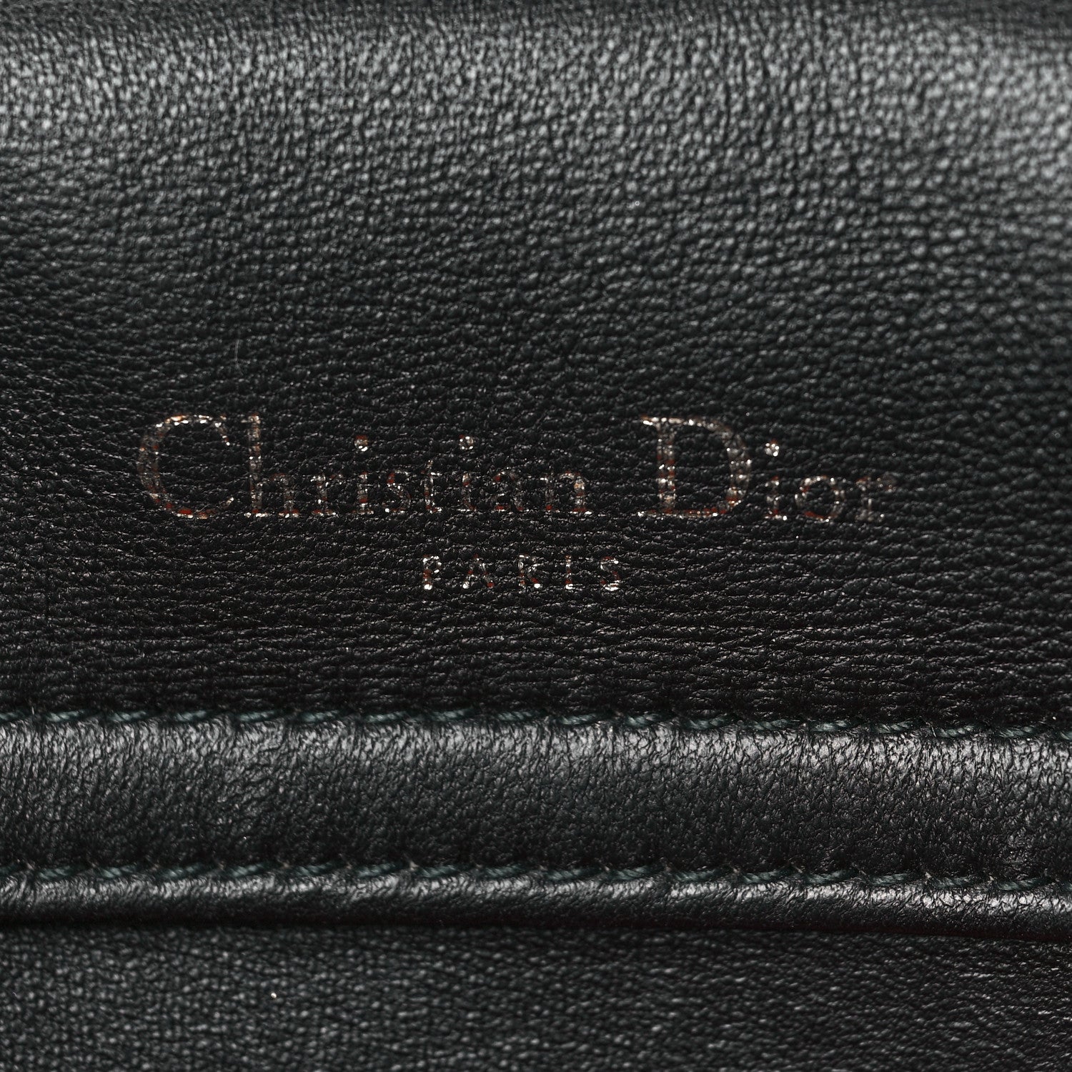 Christian Dior Lambskin Cannage Lady Dior Double Chain Bag Black 5 of 8