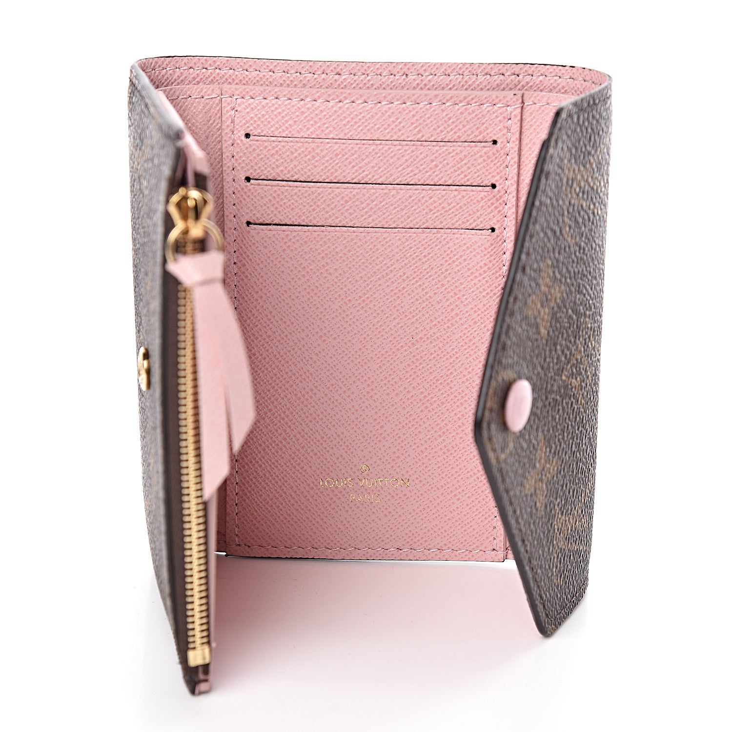 Louis Vuitton Monogram Victorine Wallet Rose Ballerine 5 of 8