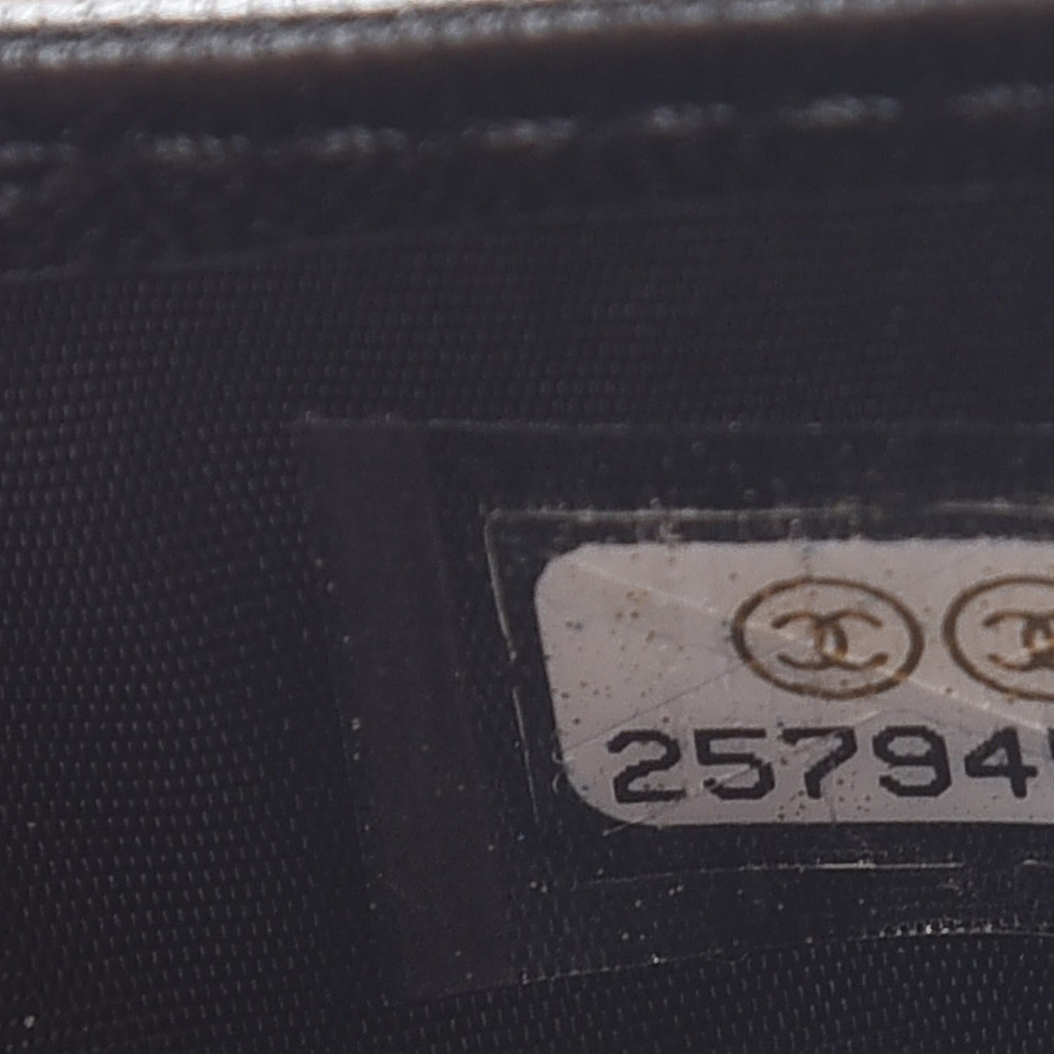 Chanel Lambskin Quilted Card Holder Black 8 of 9