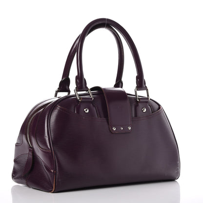 Louis Vuitton Epi Bowling Montaigne GM Cassis 3 of 22