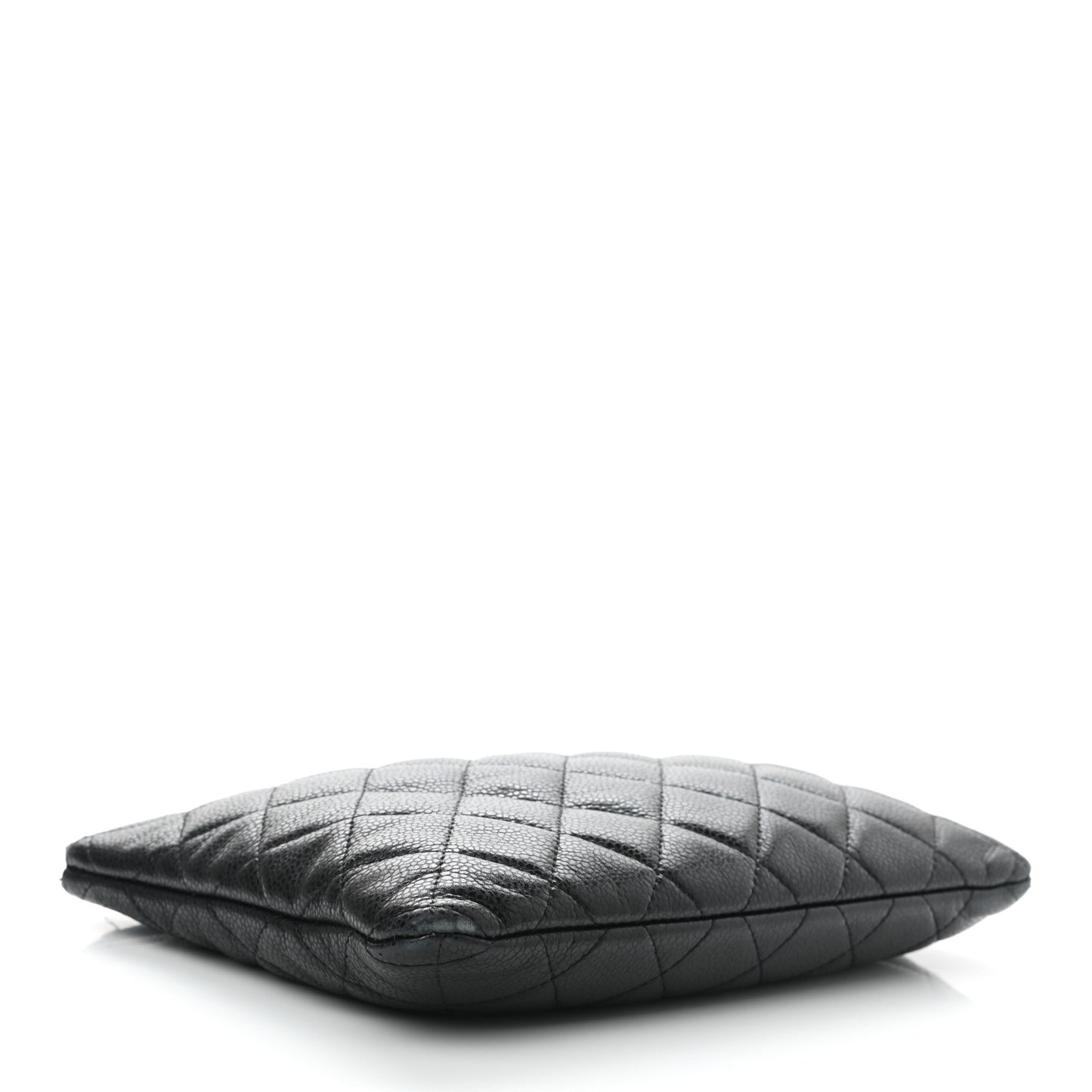 Caviar Quilted Medium Cosmetic Case Black