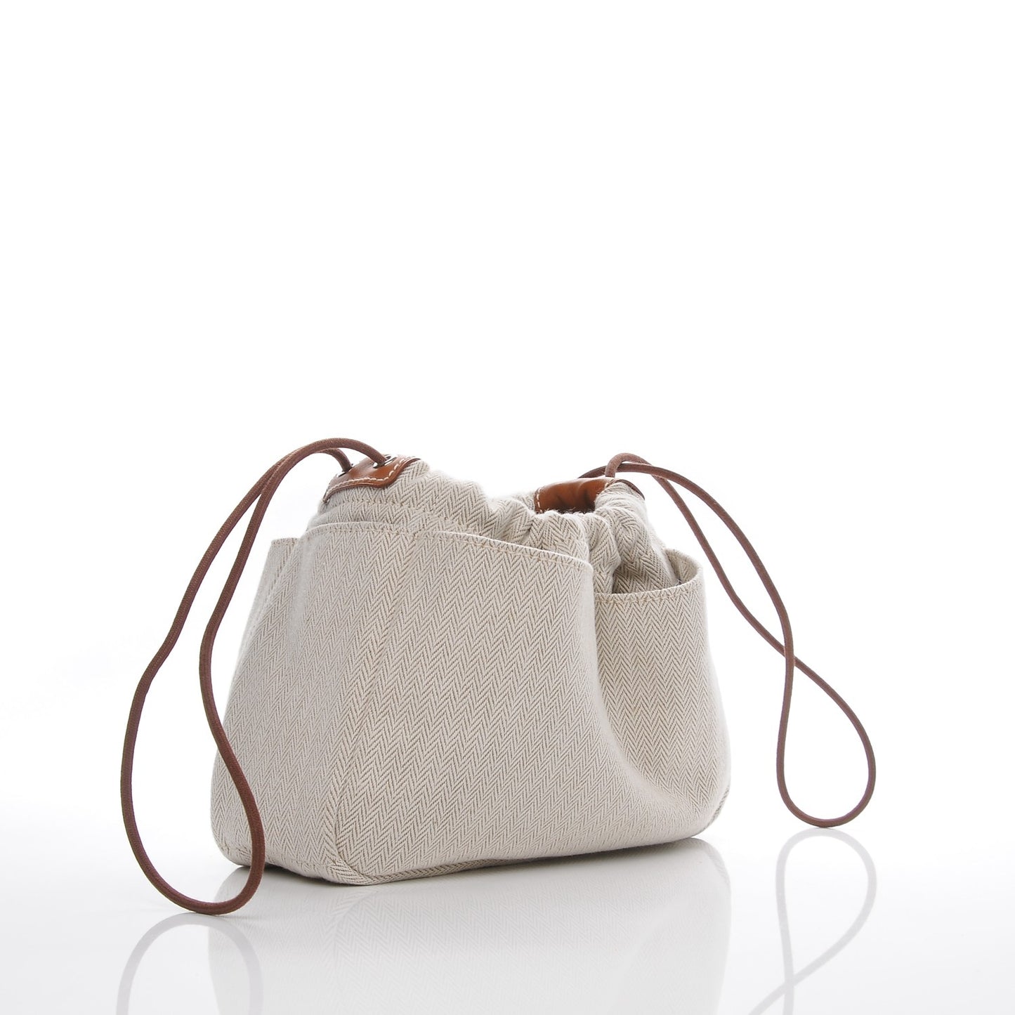Canvas Barenia Fourbi 20 PM Pouch Naturel Fauve