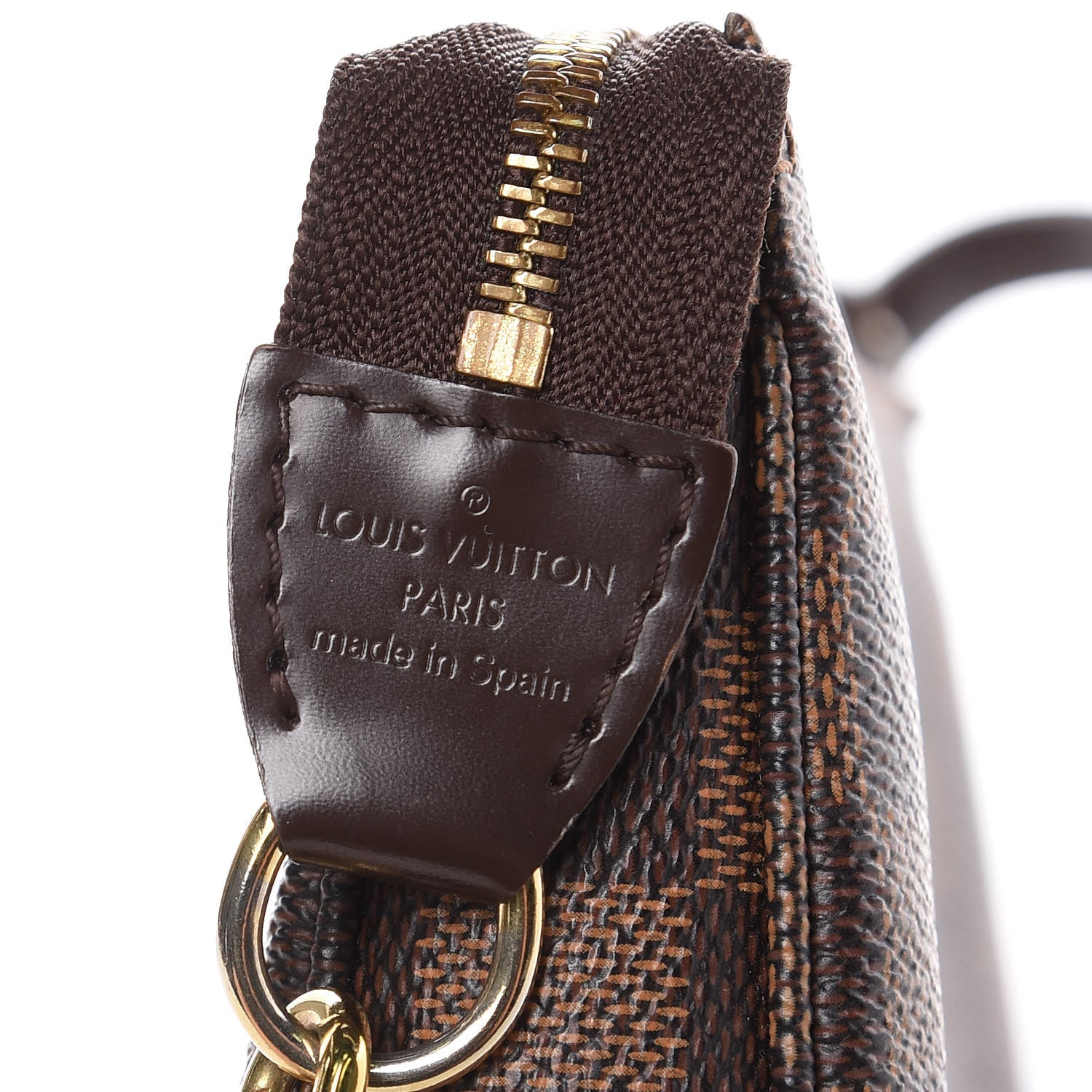 Louis Vuitton Damier Ebene Pochette Accessories NM 6 of 11