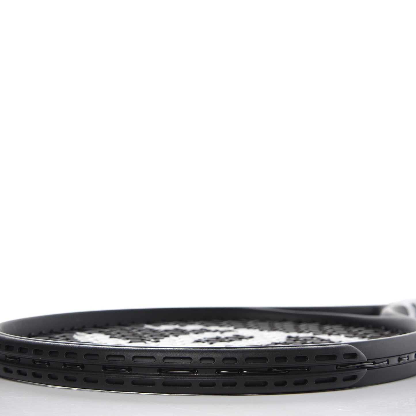 Tennis Racquet and Nylon Quilted Cover Black