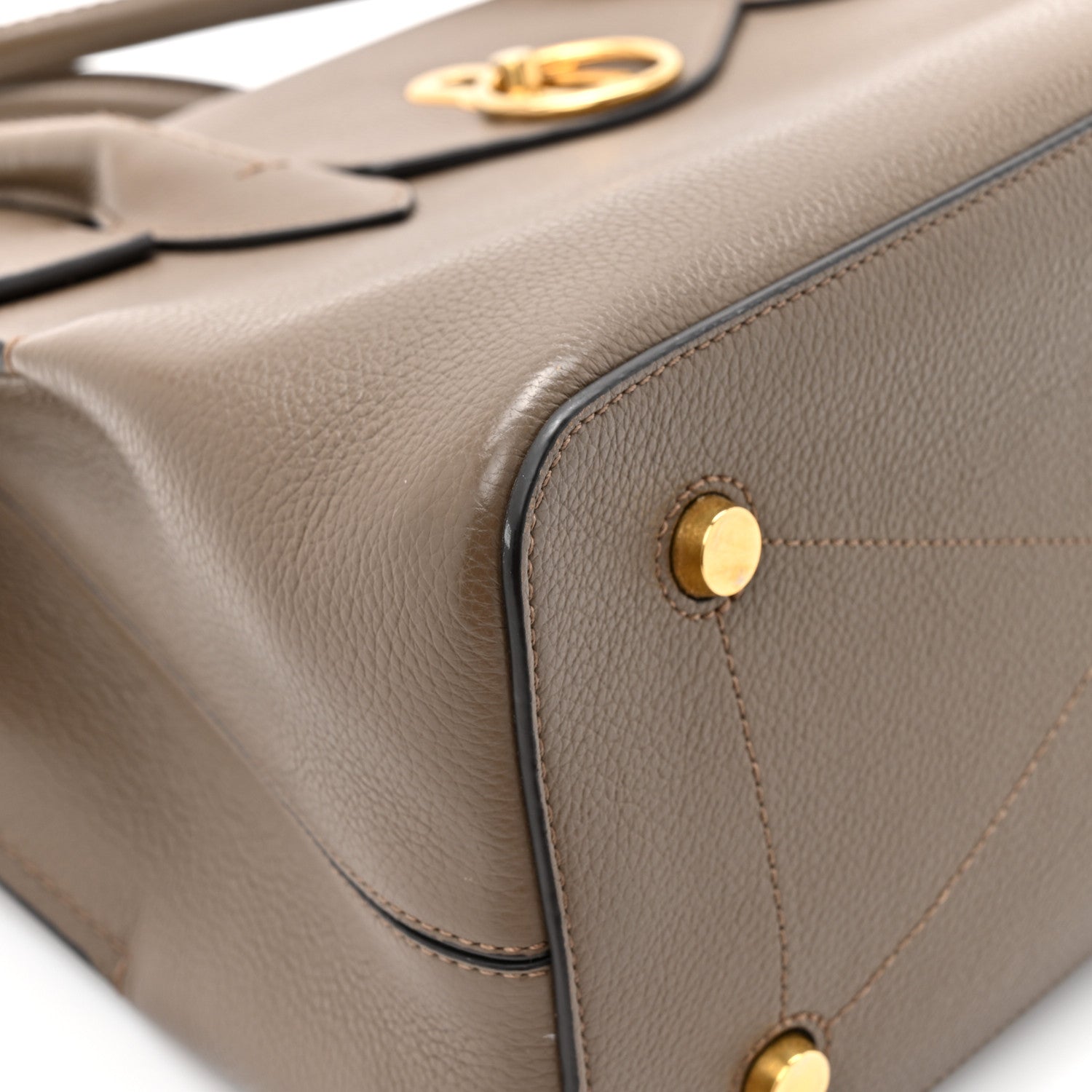 Mulberry Small Classic Grain Calfskin Seaton Clay 12 of 15