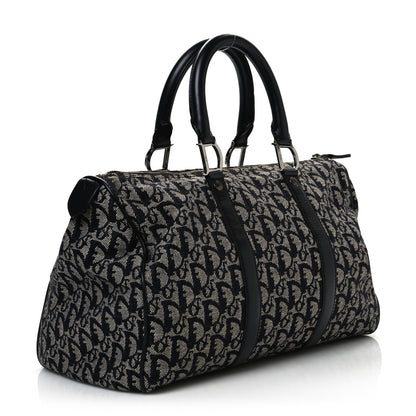 Christian Dior Monogram Duffle Navy Blue 3 of 10