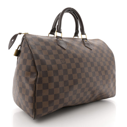 Louis Vuitton Damier Ebene Speedy 35 3 of 13