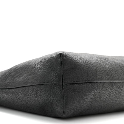 Prada Vitello Daino Shopping Tote Black 10 of 11