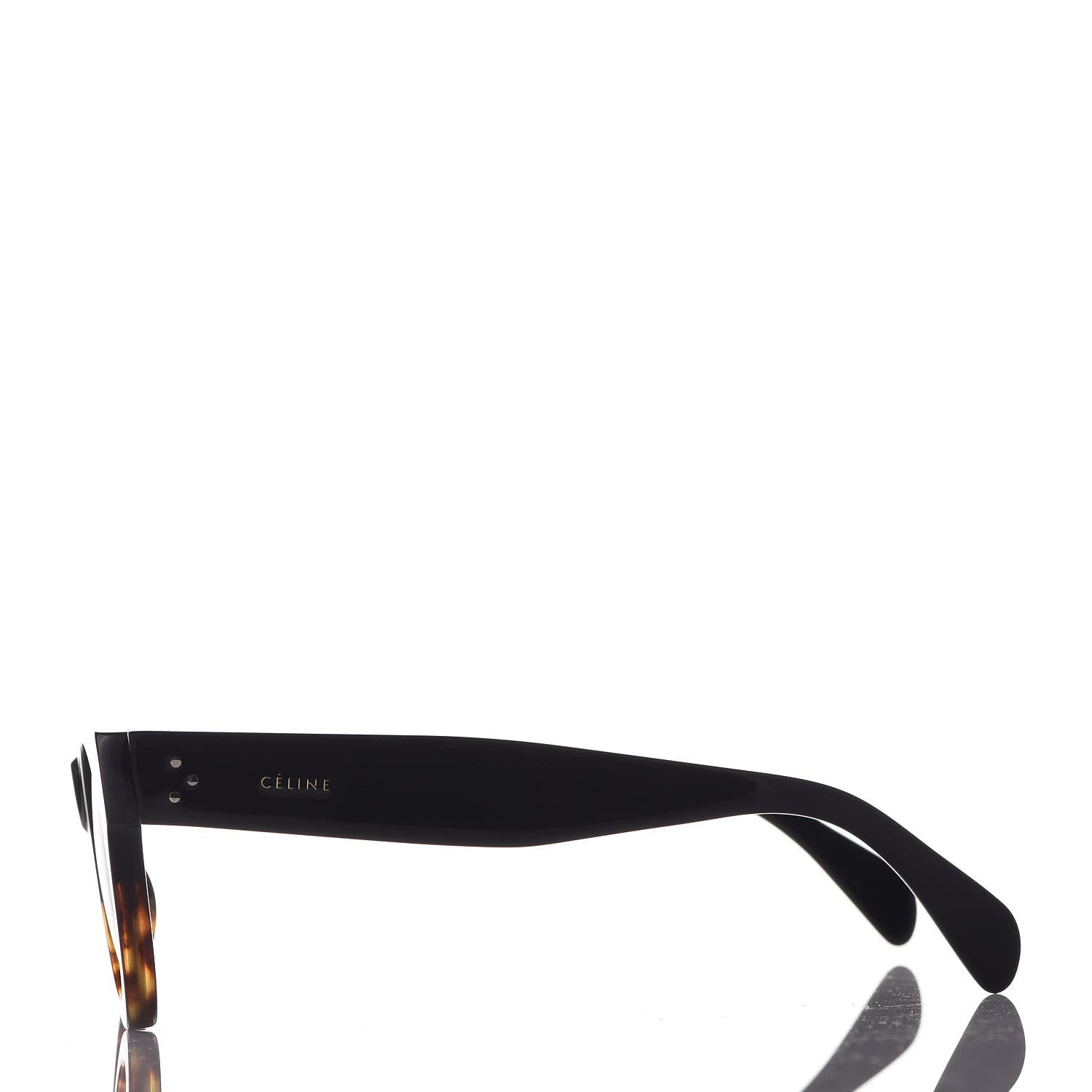 Celine Sunglasses CL 41425/S Black Havana 3 of 7