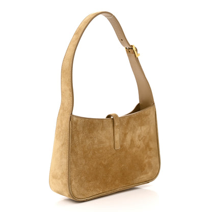Saint Laurent Suede Calfskin Le 5 A 7 Hobo Beige 3 of 12