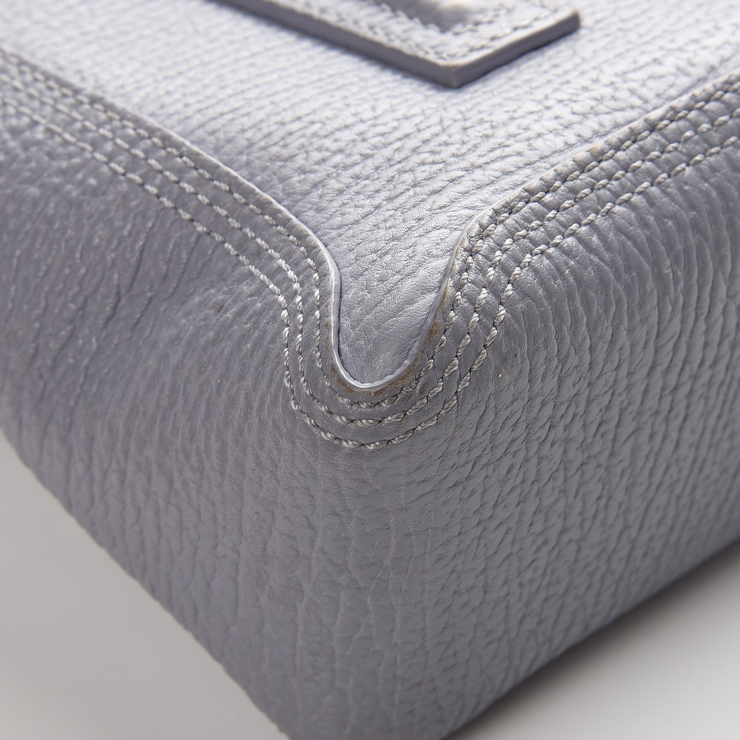 3.1 Textured Calfskin Mini Pashli Satchel Lilac
