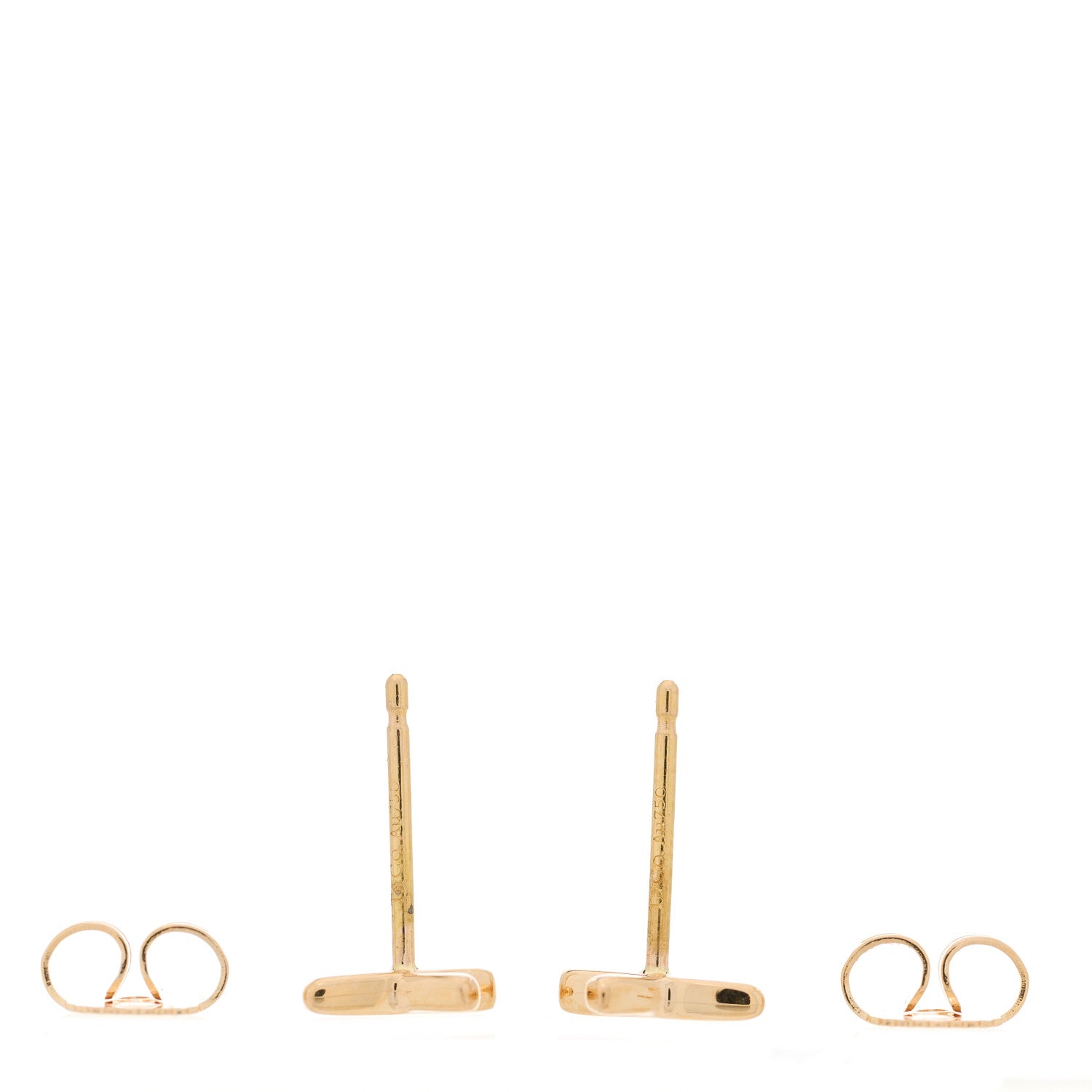 Tiffany 18K Rose Gold Mini Paloma's Graffiti X Earrings 4 of 4