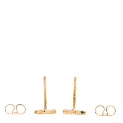Tiffany 18K Rose Gold Mini Paloma's Graffiti X Earrings 4 of 4