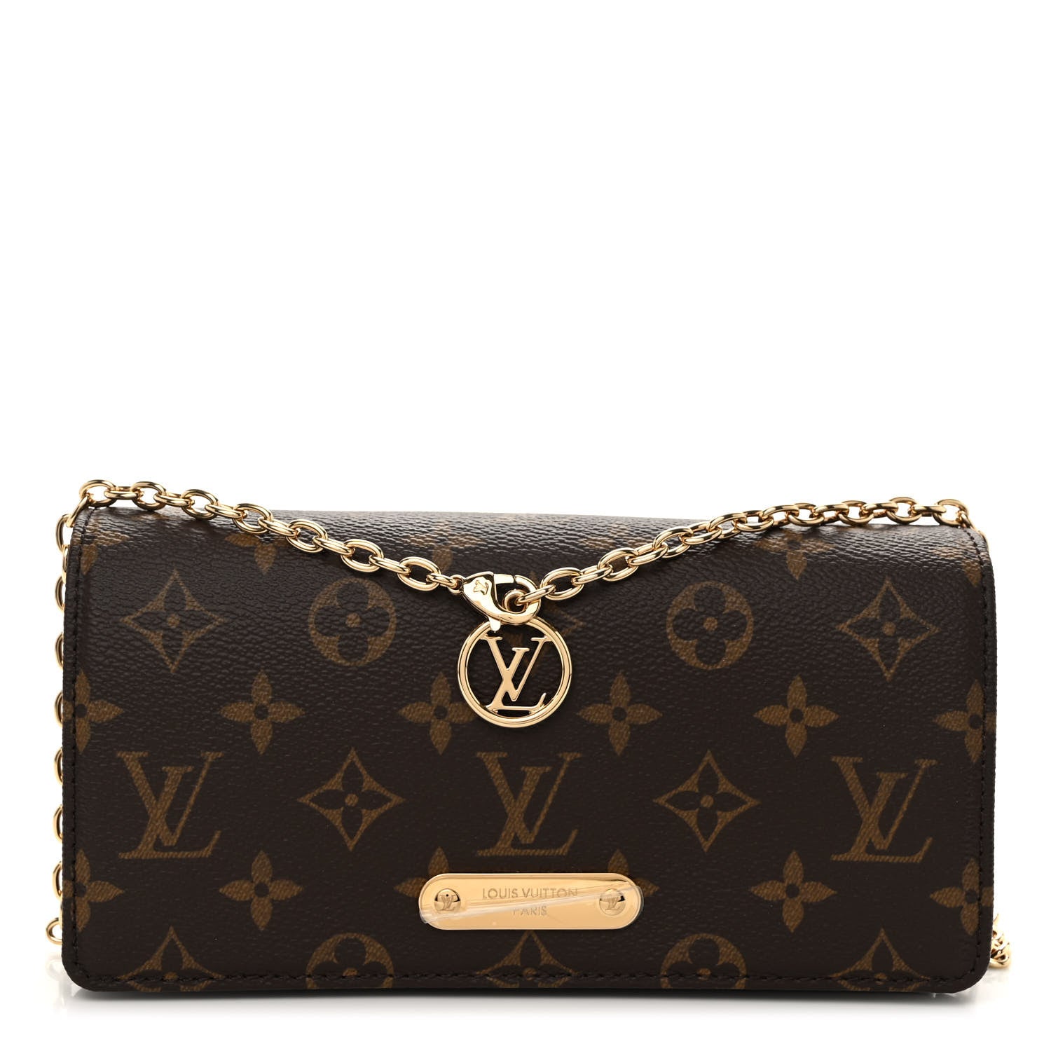 Louis Vuitton Monogram Lily Wallet On Chain 1 of 9